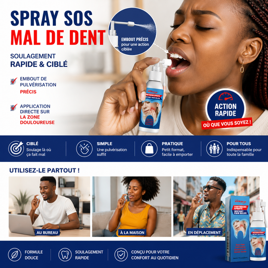 Spray Anti-Douleur Dentaire